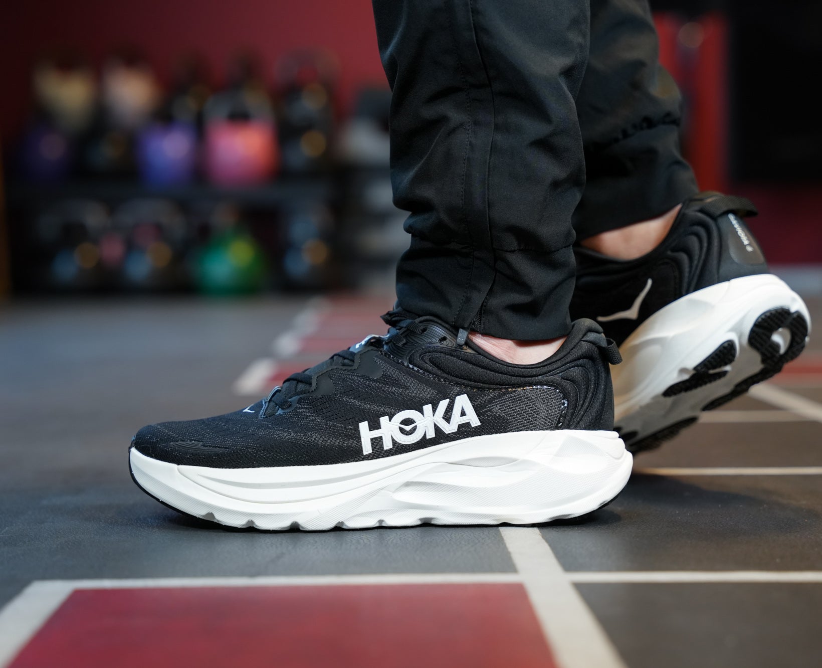 Hoka M GAVIOTA 6 WIDE Black / White