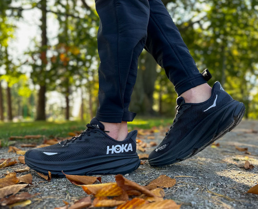 Hoka W CLIFTON 9 GTX Black / Black – Framsport
