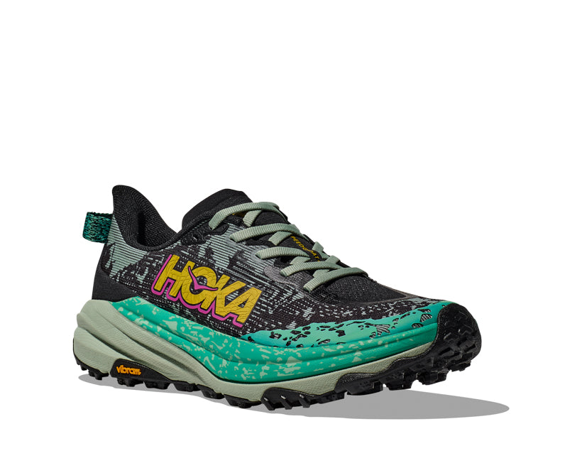 Hoka W SPEEDGOAT 6 Svart / Aloe Vera