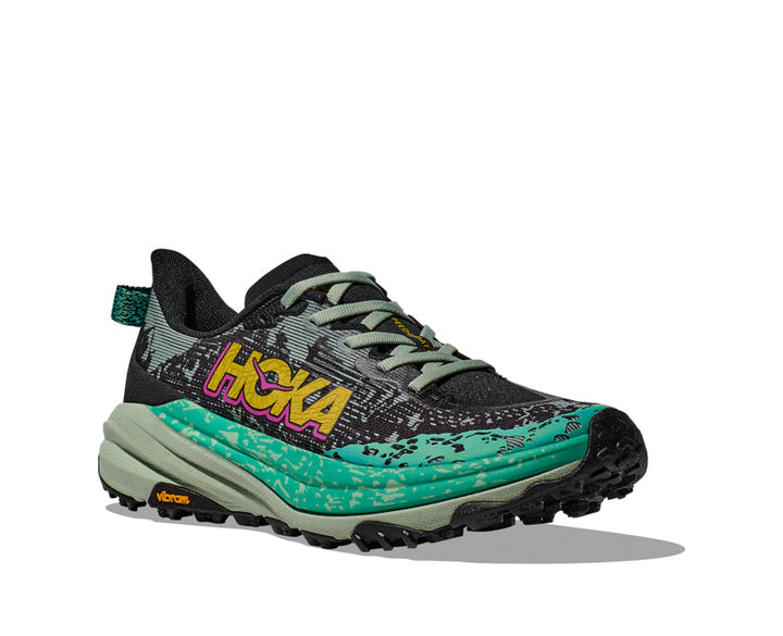 Hoka W SPEEDGOAT 6 Svart / Aloe Vera
