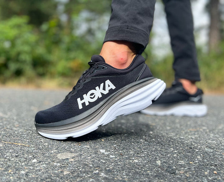 Hoka W BONDI 8 Svart/Vit
