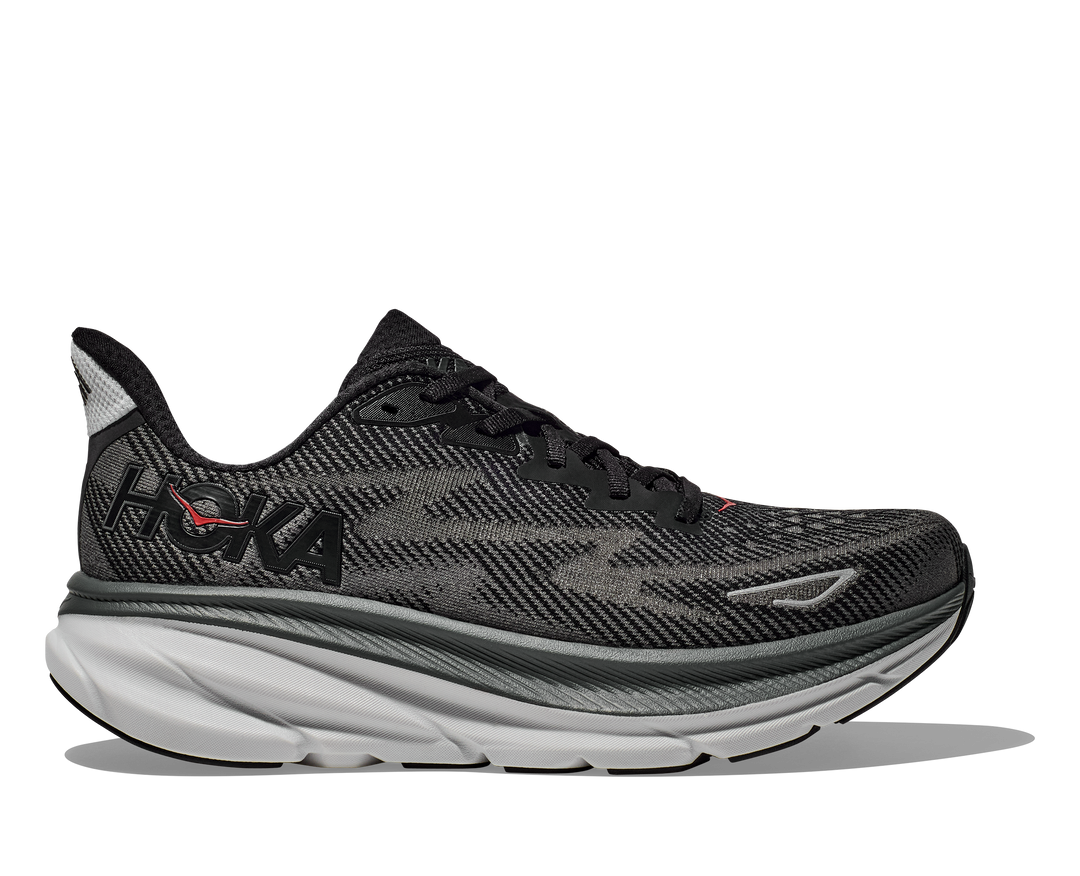 Hoka M CLIFTON 9 Svart / Outer Orbit