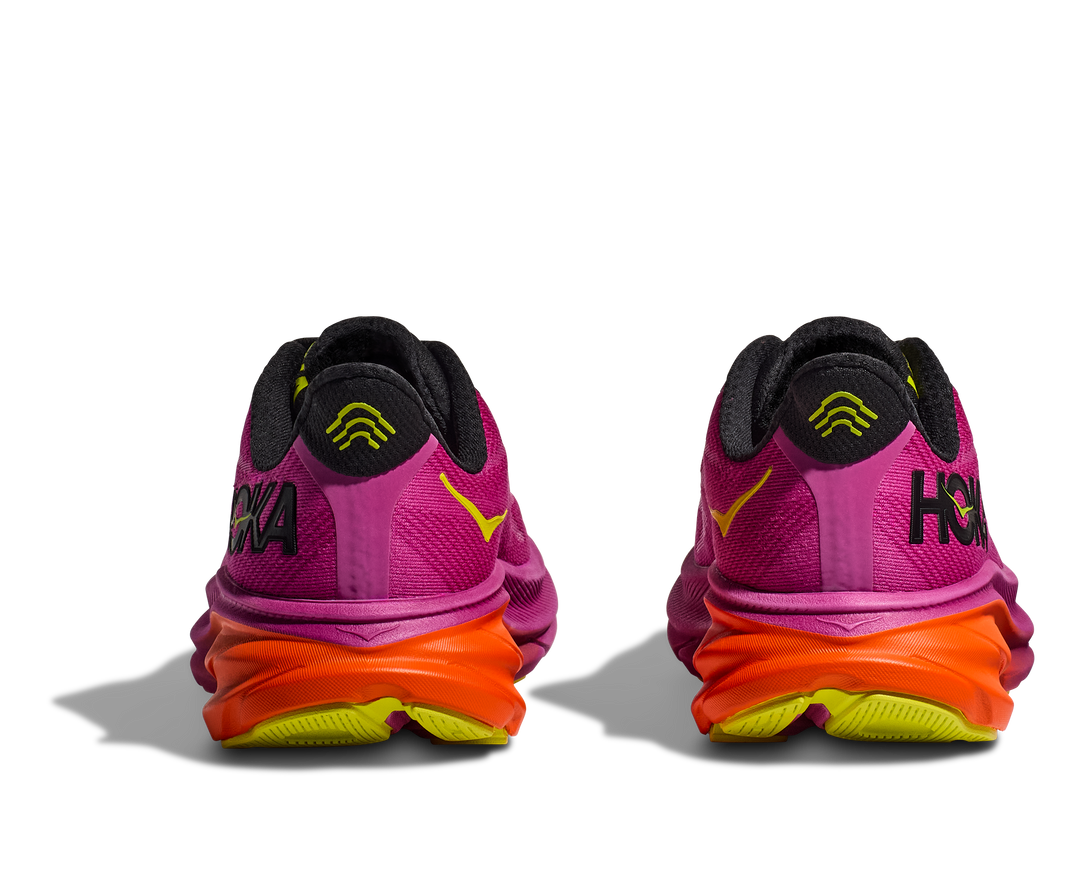 Hoka W CLIFTON 9 Fuchsia / Svart