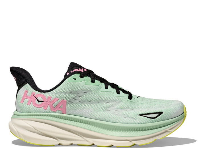 Hoka W CLIFTON 9 Mint Fluorit / Snow Melt