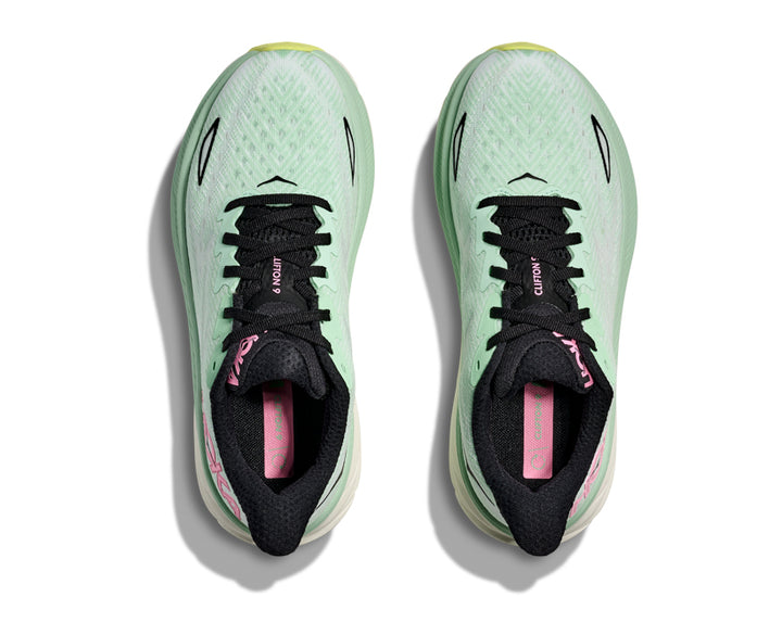 Hoka W CLIFTON 9 Mint Fluorit / Snow Melt