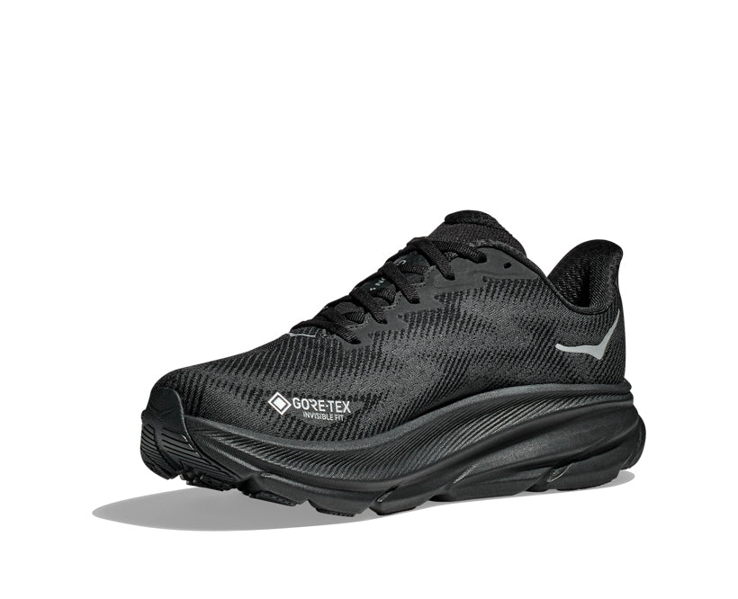 Hoka W CLIFTON 9 GTX Svart / Svart