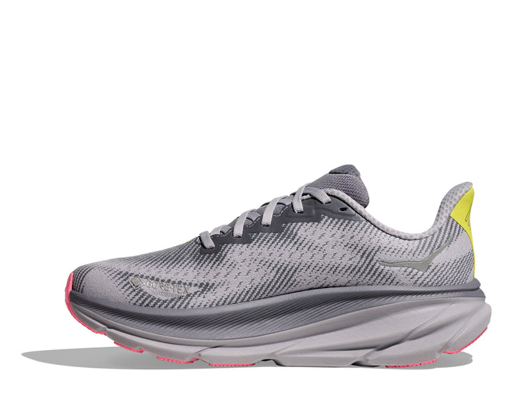 Hoka W CLIFTON 9 GTX Grey Skies / Foggy Grey