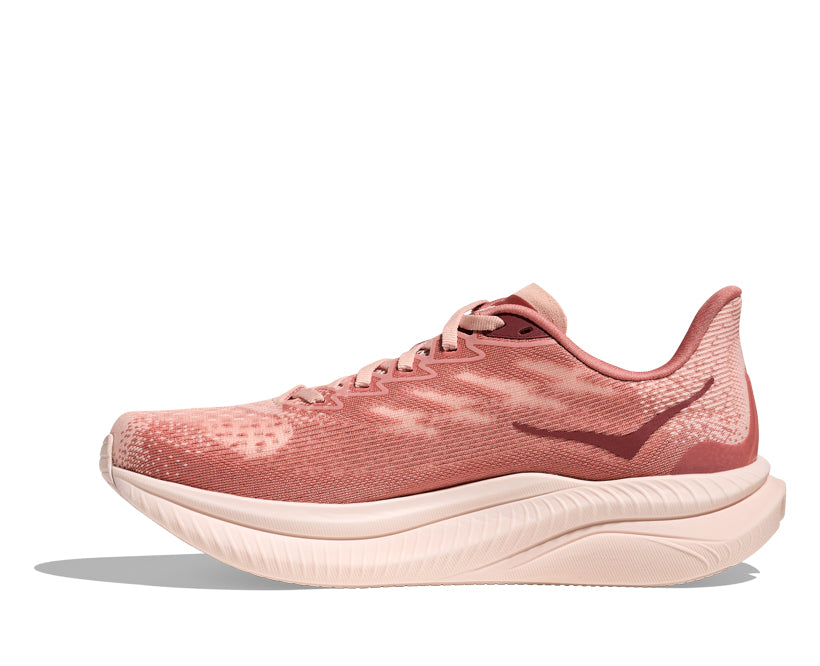 Hoka W MACH 6 Rose Latte / Blush