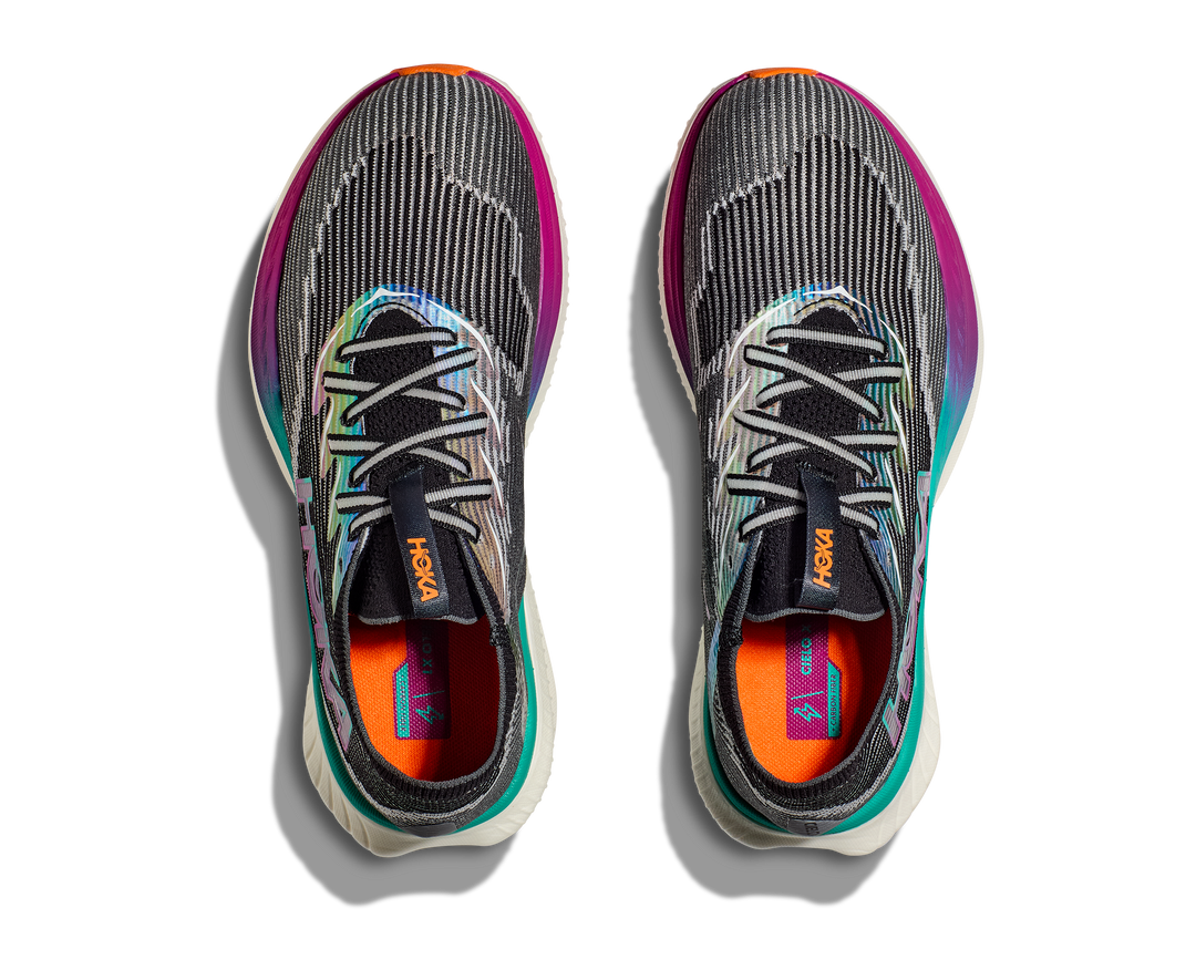 Hoka U CIELO X1 Svart / Electric Aqua