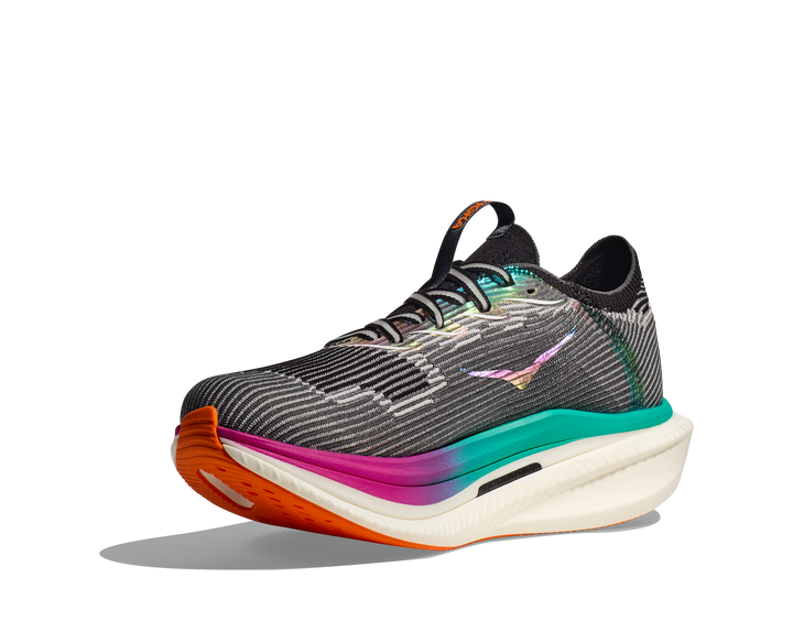 Hoka U CIELO X1 Svart / Electric Aqua
