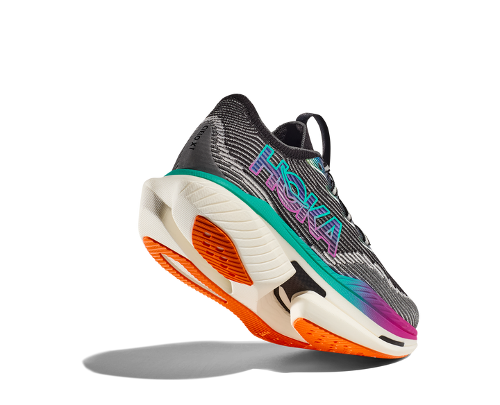 Hoka U CIELO X1 Svart / Electric Aqua