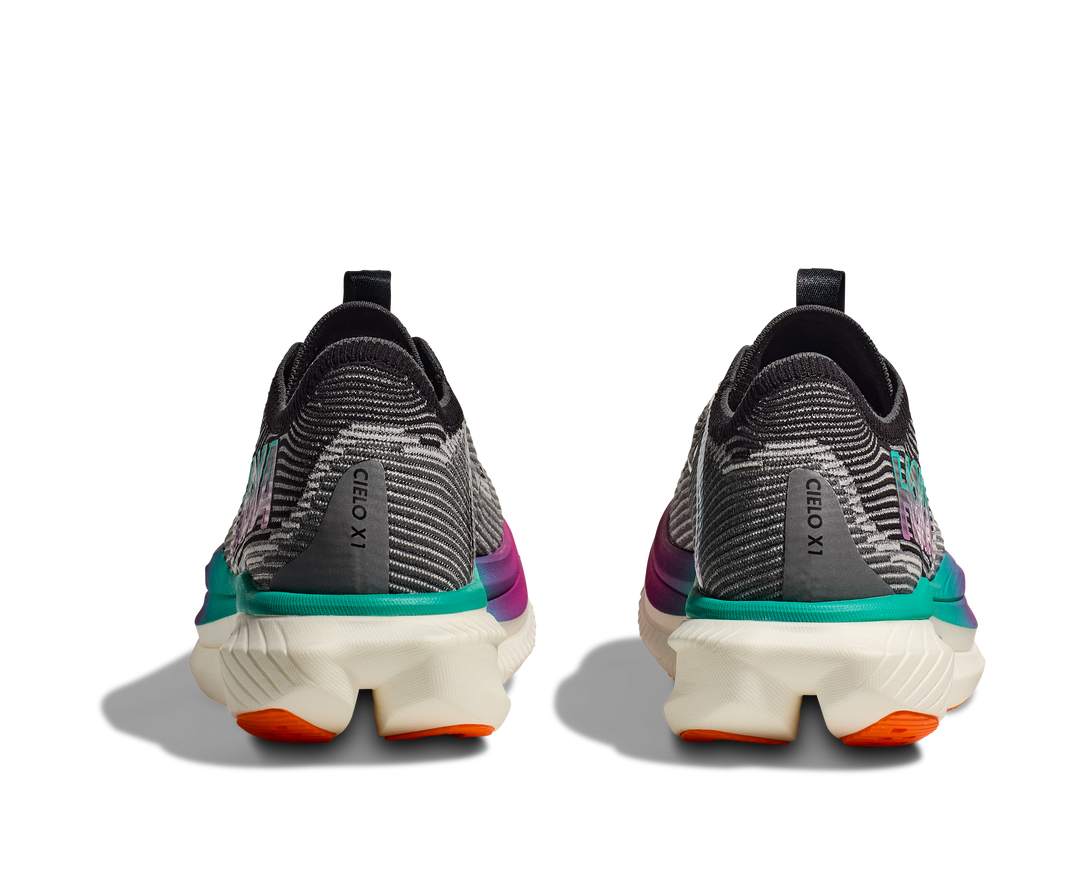 Hoka U CIELO X1 Svart / Electric Aqua
