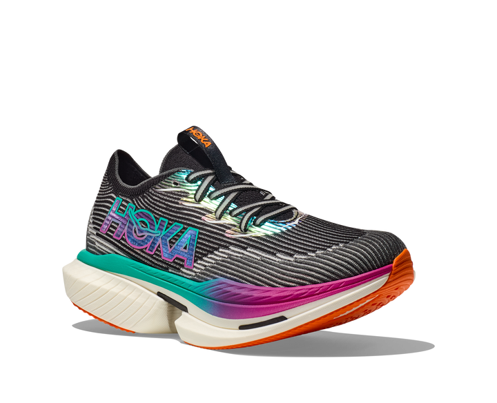 Hoka U CIELO X1 Svart / Electric Aqua