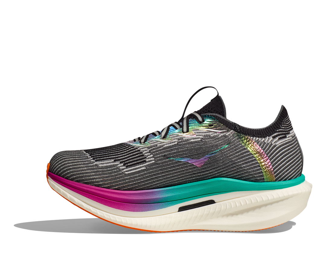 Hoka U CIELO X1 Svart / Electric Aqua