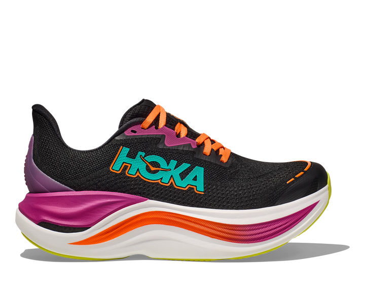 Hoka M SKYWARD X Svart / Electric Aqua