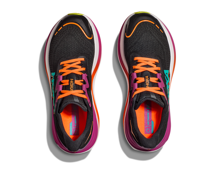 Hoka M SKYWARD X Svart / Electric Aqua