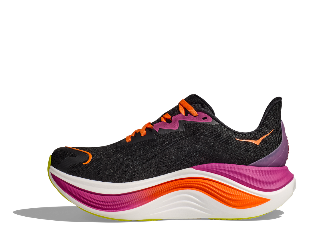Hoka M SKYWARD X Svart / Electric Aqua