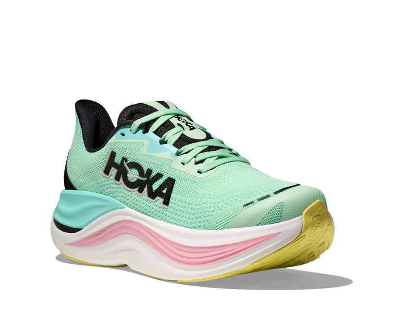 Hoka W SKYWARD X Mint Fluorit / Blå Spark