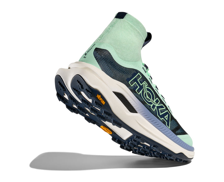Hoka W TECTON X 3 Mint Fluorite / Varsity Navy