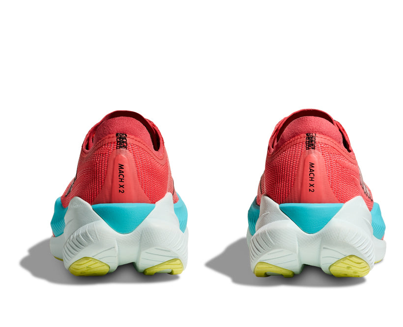 Hoka W MACH X 2 Grapefruit / Electric Coral