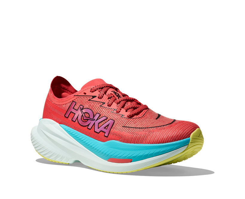 Hoka W MACH X 2 Grapefruit / Electric Coral