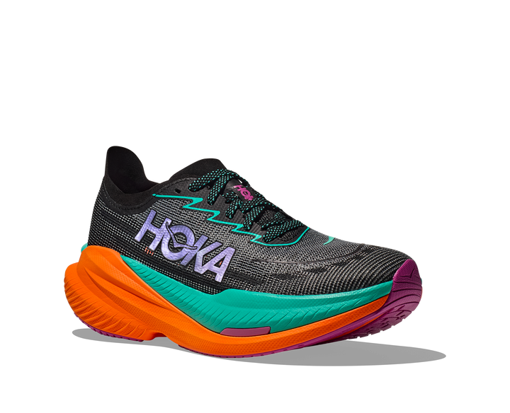 Hoka M MACH X 2 Svart / Elektrisk Aqua