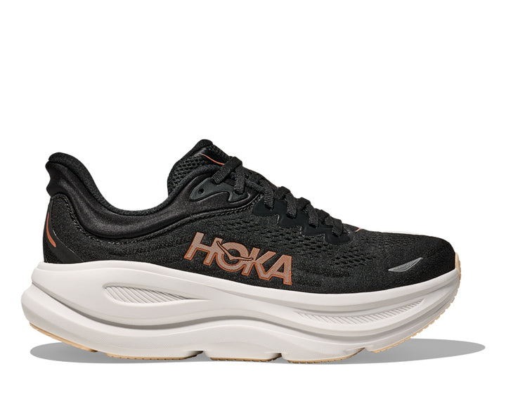 Hoka W BONDI 9 Svart / Roséguld 