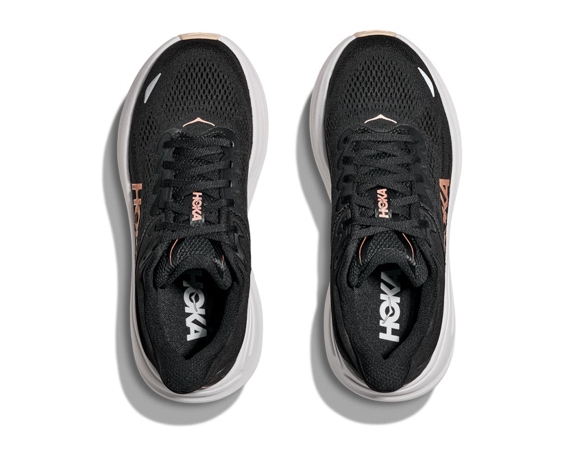 Hoka W BONDI 9 Svart / Roséguld 