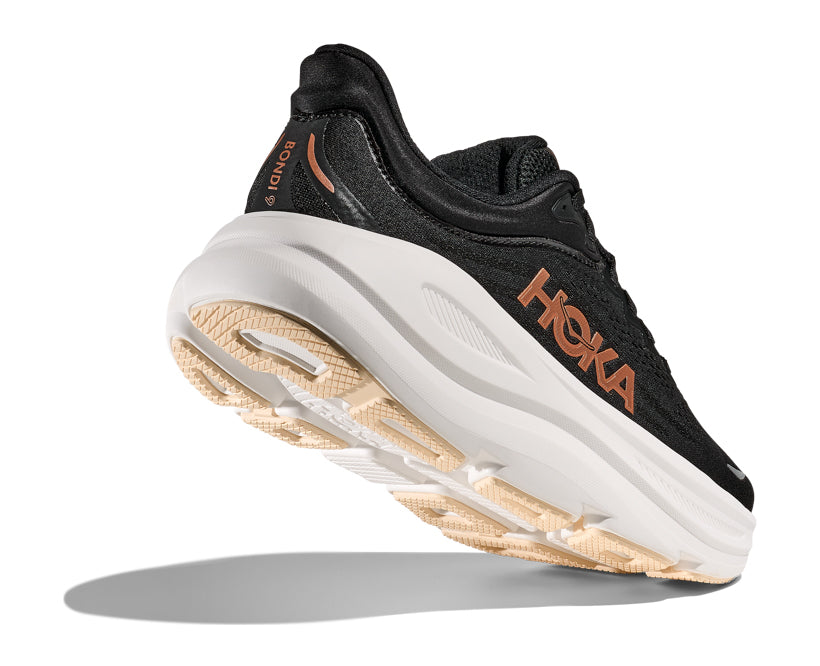 Hoka W BONDI 9 Svart / Roséguld 