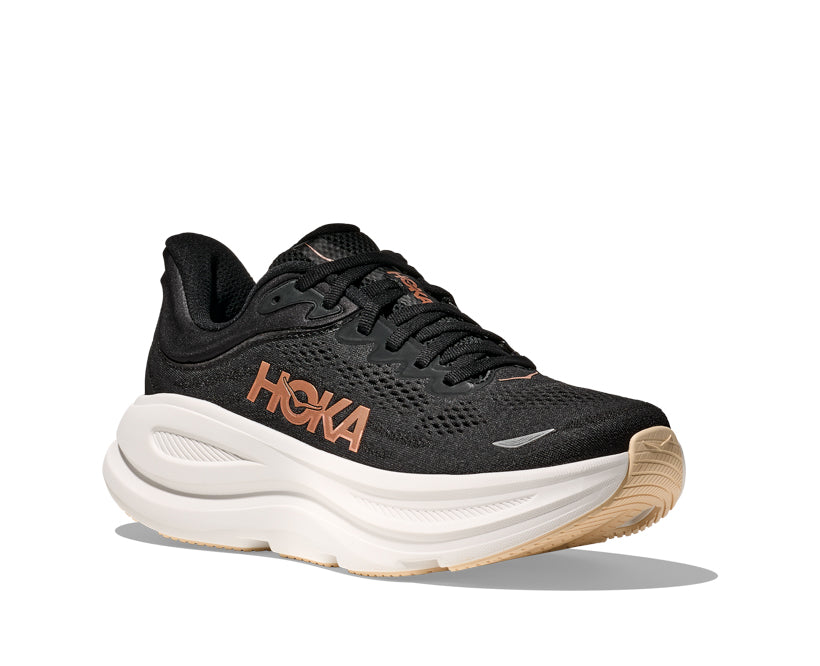 Hoka W BONDI 9 Svart / Roséguld 