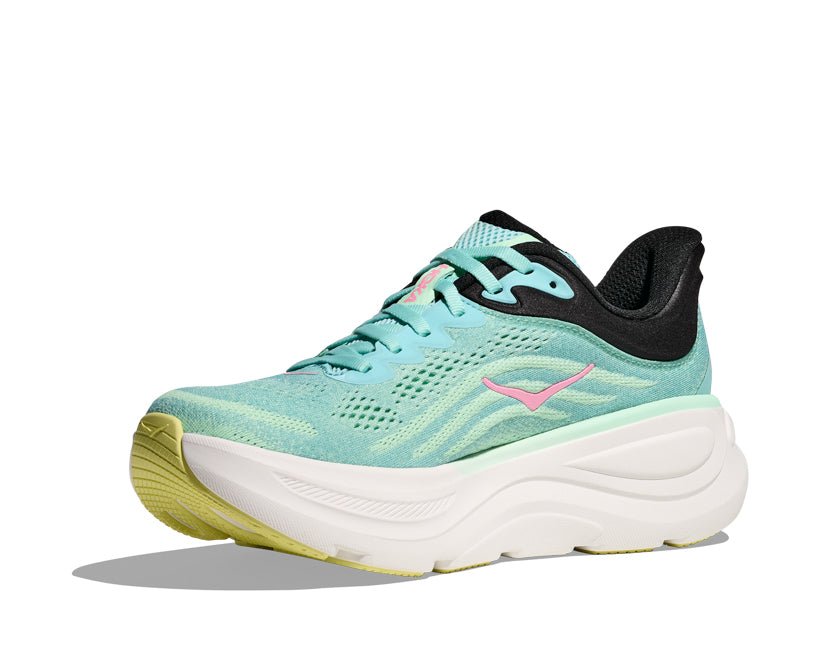 Hoka W BONDI 9 Blå Spark / Mint Fluorit 