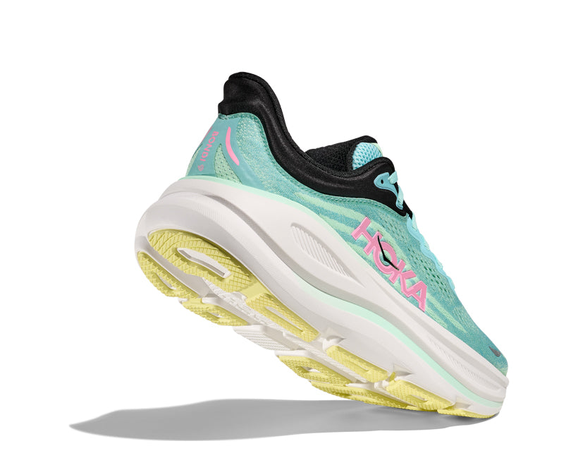 Hoka W BONDI 9 Blå Spark / Mint Fluorit 