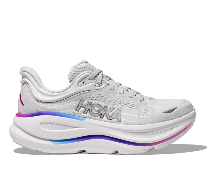 Hoka W BONDI 9 WIDE Cosmic Grå / Vit 