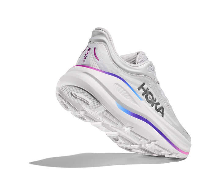 Hoka W BONDI 9 WIDE Cosmic Grå / Vit 