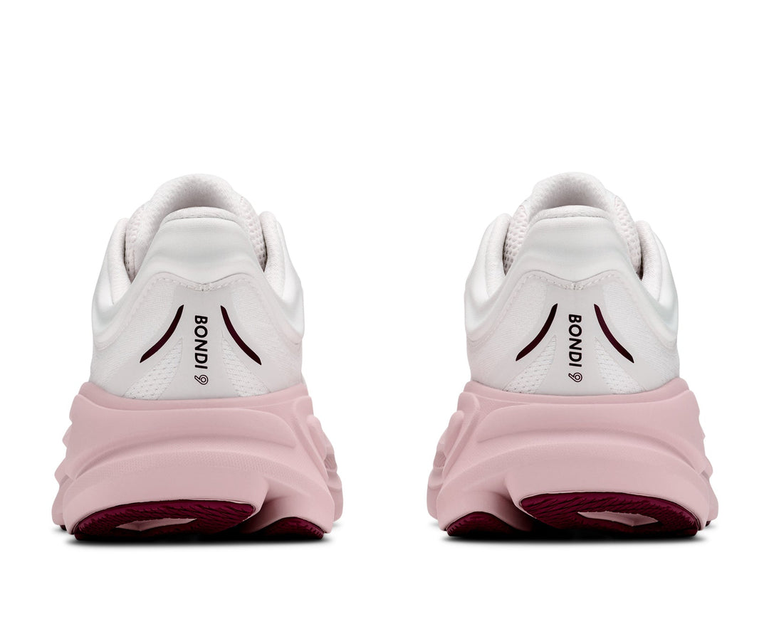 Hoka W BONDI 9 WIDE White / Pink Opal