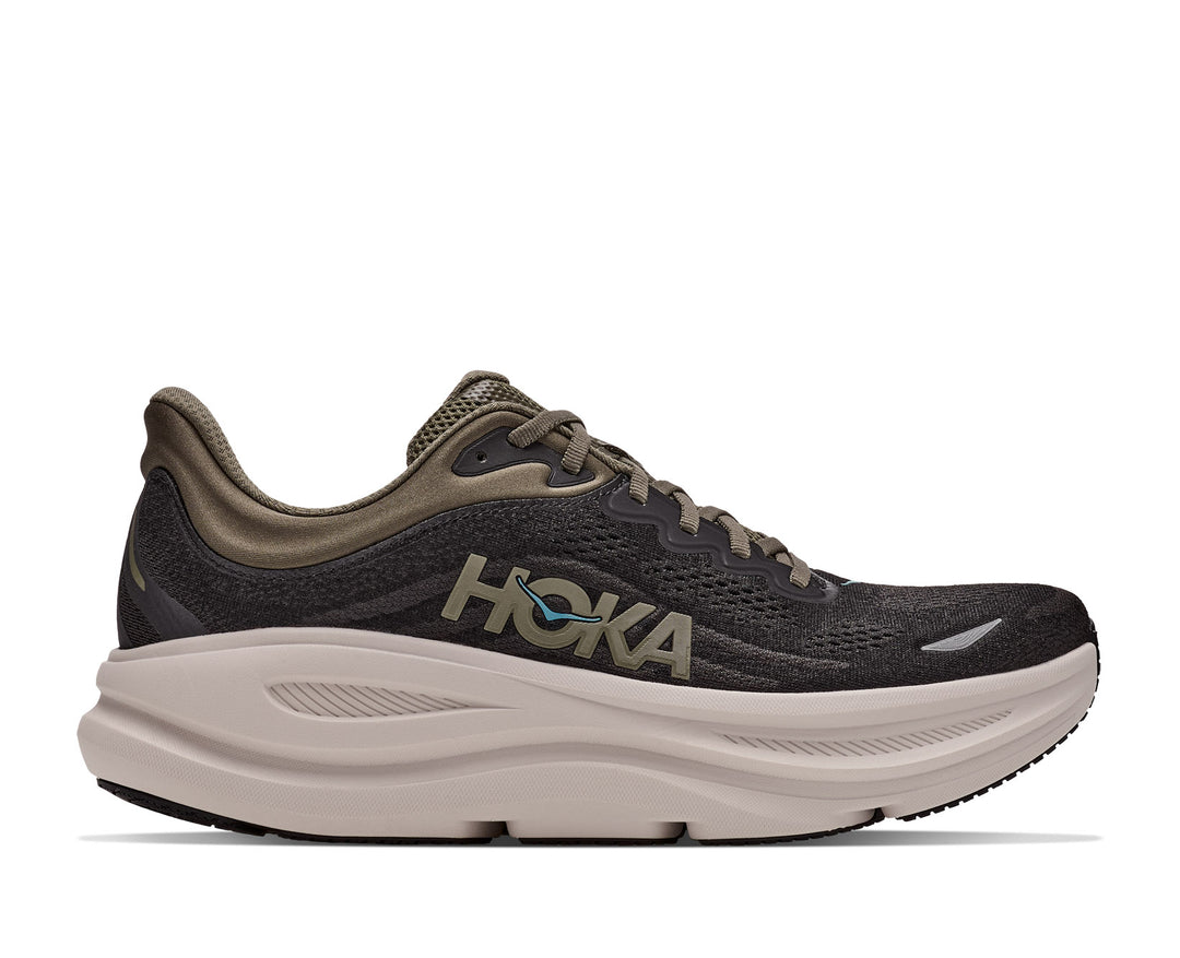 Hoka M BONDI 9 Black / River Rock Grey