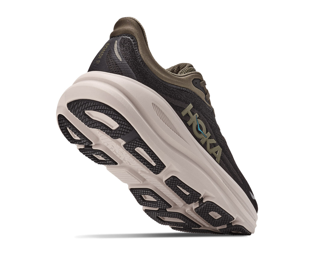 Hoka M BONDI 9 Black / River Rock Grey