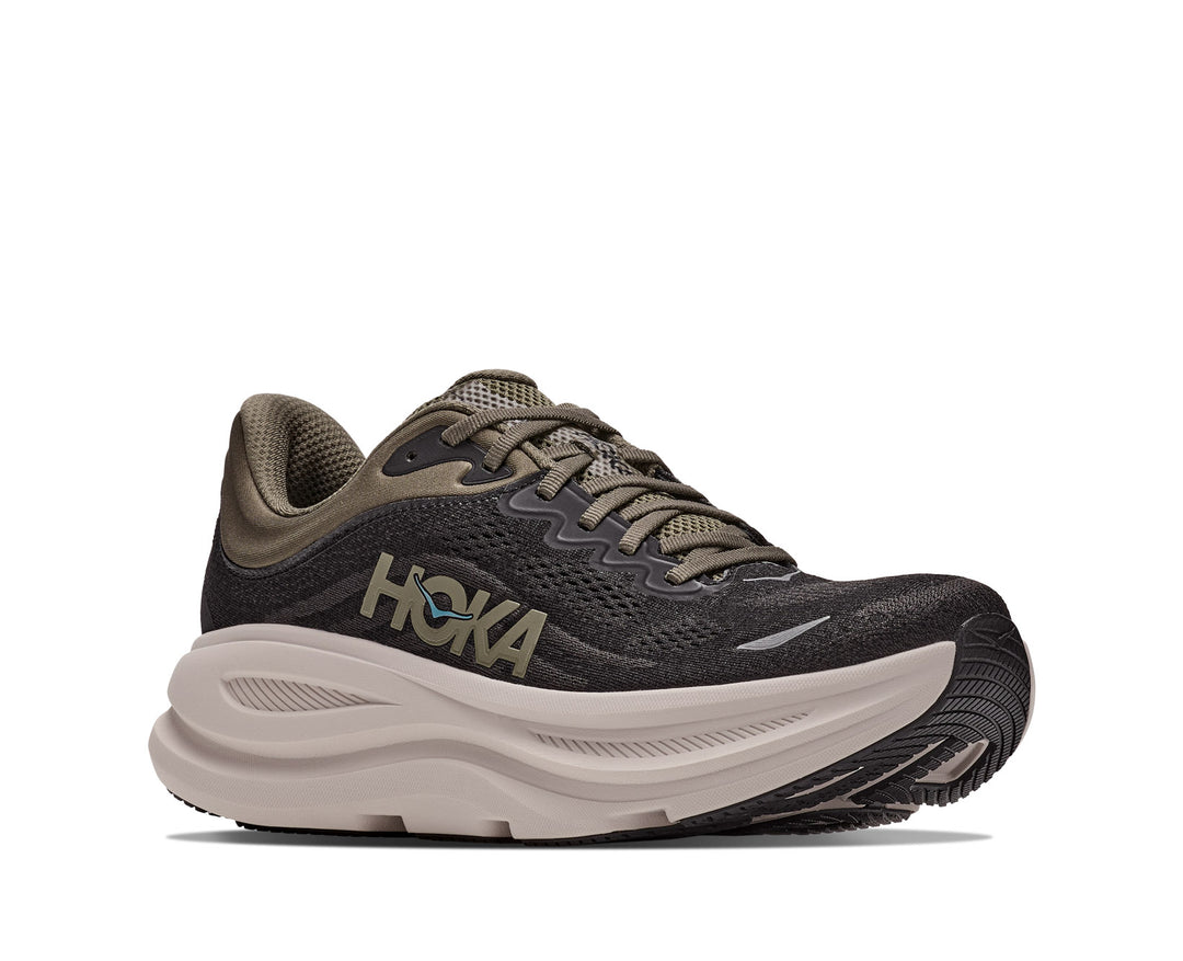 Hoka M BONDI 9 Black / River Rock Grey