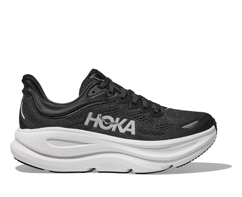 Hoka W BONDI 9 WIDE Svart / Vit 