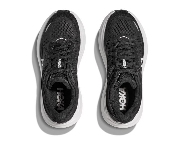 Hoka W BONDI 9 WIDE Svart / Vit 