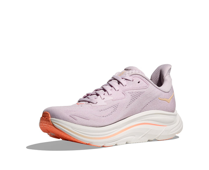 Hoka W CLIFTON 10 WIDE Lilac Cream / Tangerine Glow