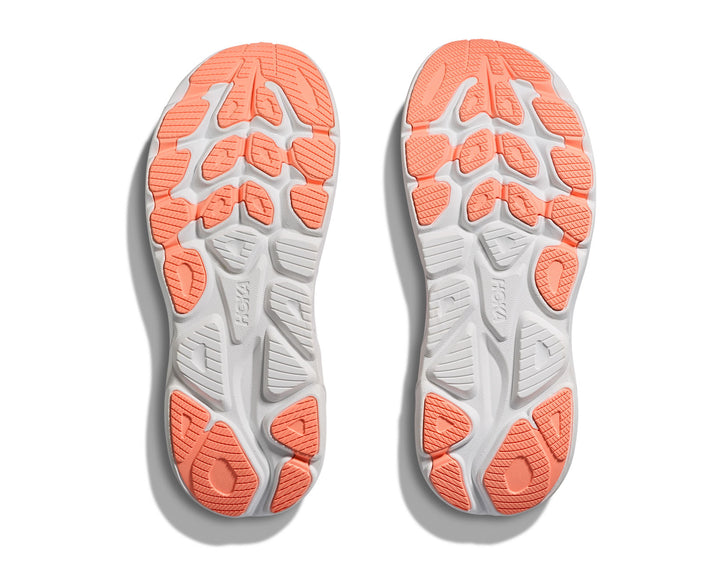 Hoka W CLIFTON 10 WIDE Lilac Cream / Tangerine Glow