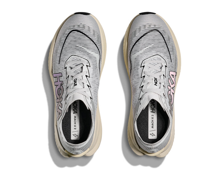 Hoka U MACH X 2 Vit / Kosmisk Grå