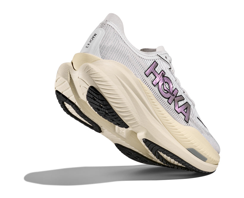 Hoka U MACH X 2 Vit / Kosmisk Grå