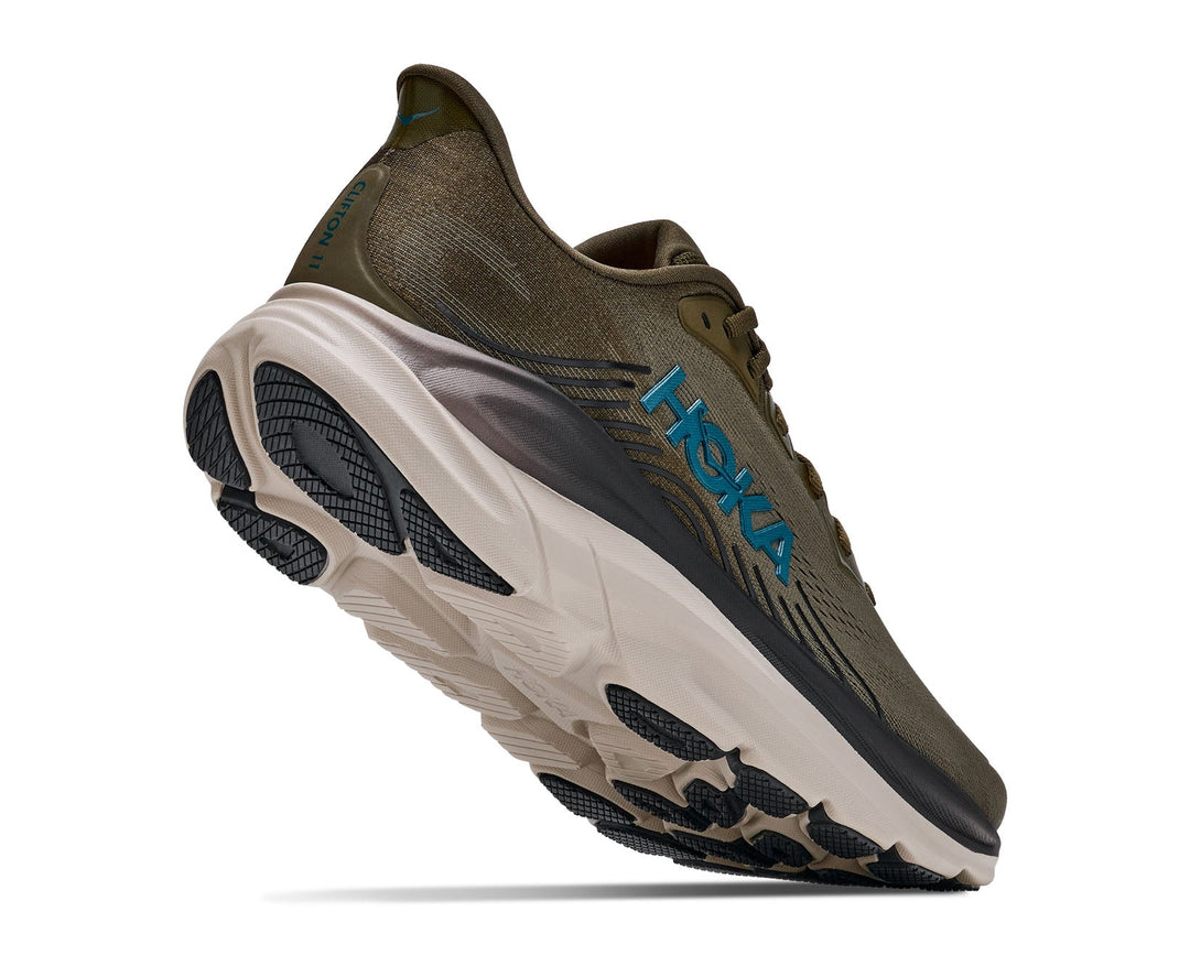 Hoka M CLIFTON 11 Antique Olive / River Rock Grey