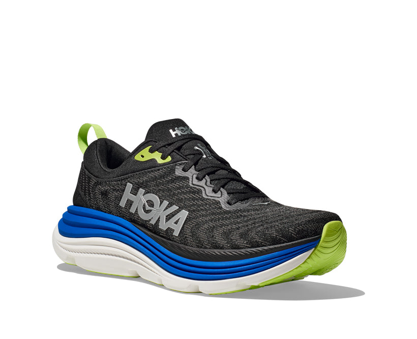 Hoka M GAVIOTA 5 Svart / Elektrisk Kobolt