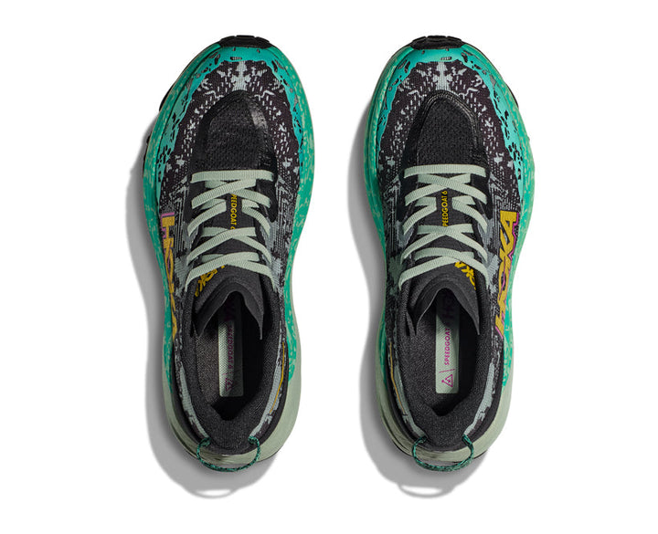 Hoka W SPEEDGOAT 6 Svart / Aloe Vera