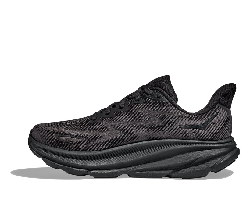 Hoka W CLIFTON 9 Svart / Svart