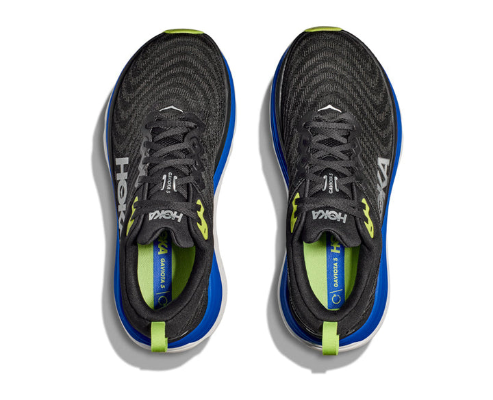 Hoka M GAVIOTA 5 Svart / Elektrisk Kobolt