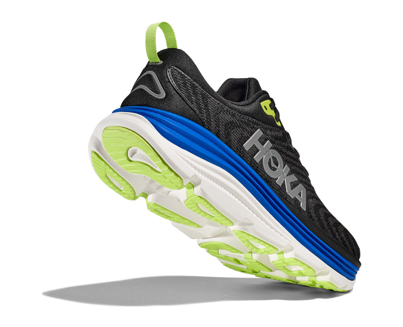 Hoka M GAVIOTA 5 Svart / Elektrisk Kobolt